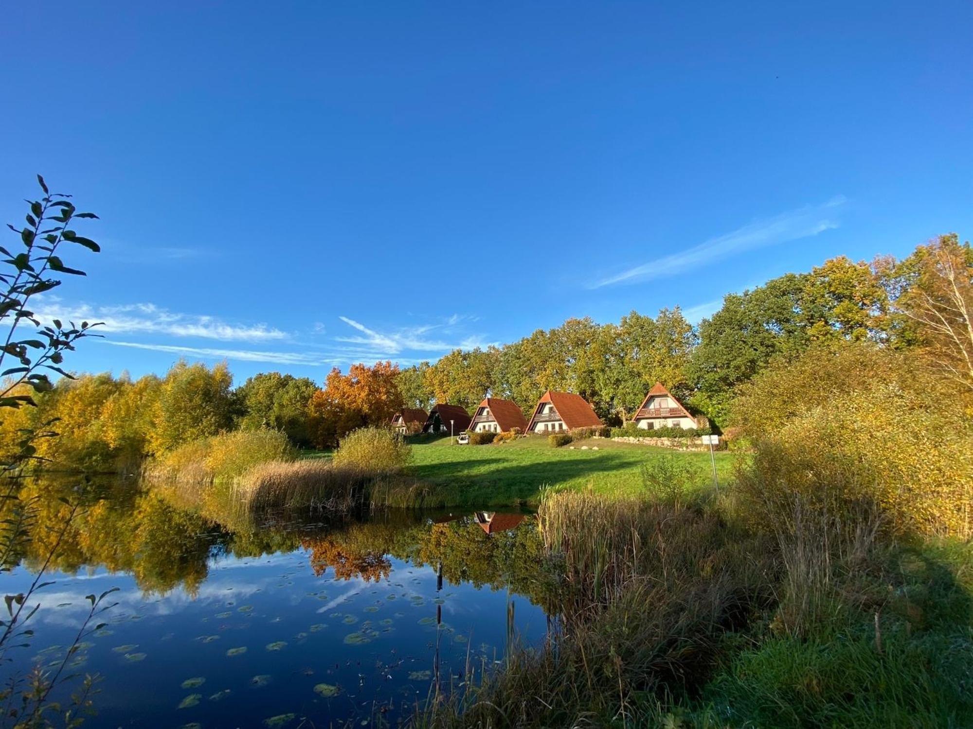 Finnhaeuser Am Vogelpark - Haus Anke Marlow Luaran gambar